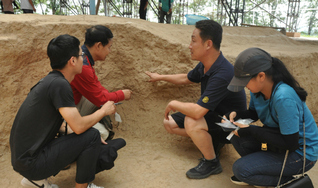 芦山峁遗址4300年前白灰面取...